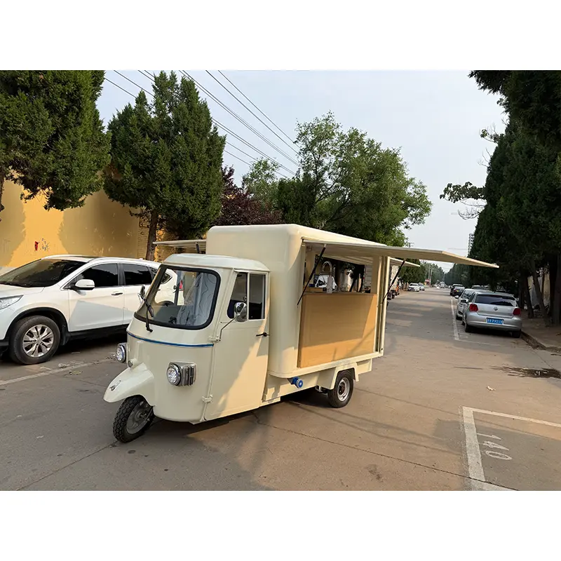 شاحنة القهوة المتنقلة Piaggio Ape